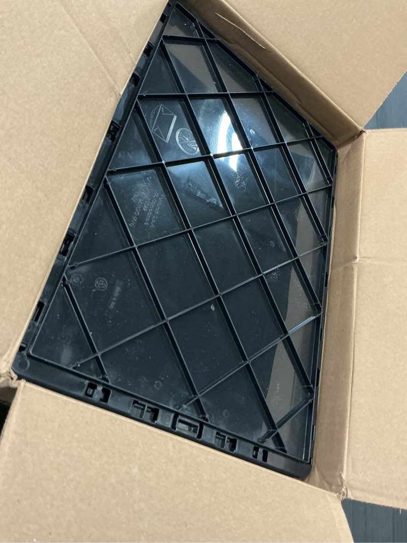 Condition photo showing Good Condition for clevermade collapsible utility crates-obsidian 1pck 45l / 11 gal holds 66 lbs - stackable containers heavy duty capacity crates - space-saving baskets