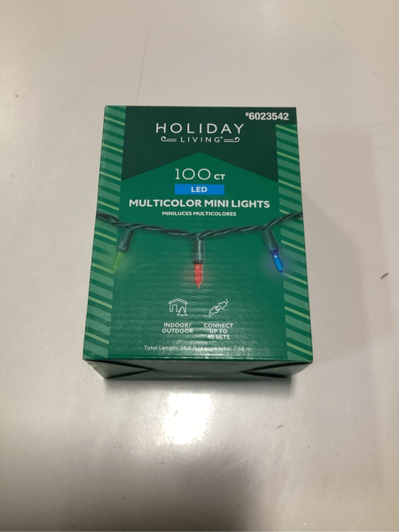 Condition photo showing Good Condition for 100ct Multi Color LED Christmas Lights