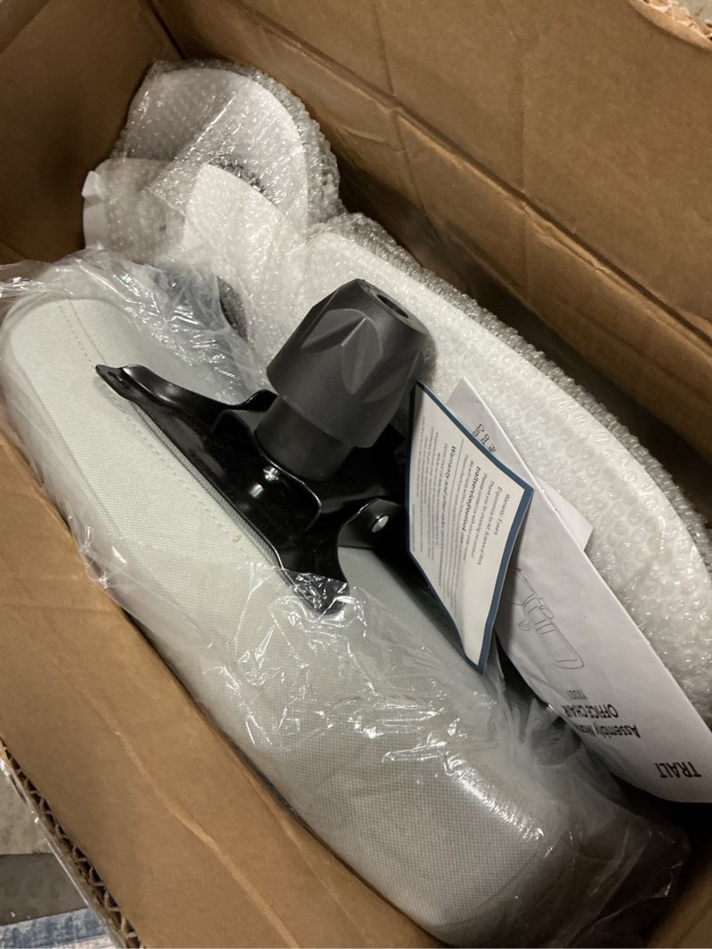 Condition photo showing Good Condition for TRALT Office Chair - Ergonomic Desk Chair with Adjustable Lumbar Support, Mesh Computer Chair, Executive Chairs for Home Office Comfortable Lumbar Support (White)