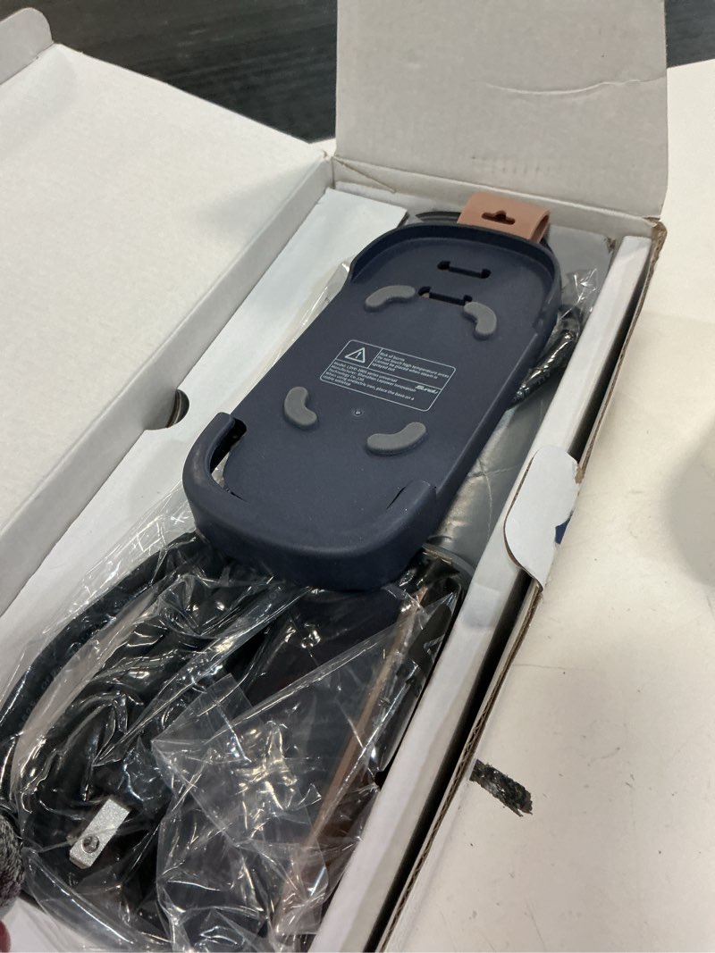 Condition photo showing Good Condition for travel steamer for clothes with 180 ml water tanks,15s fast heat-up,24 g/min strong steam performance, portable garment steamer with touch control, led display, steam iron(blue gold)