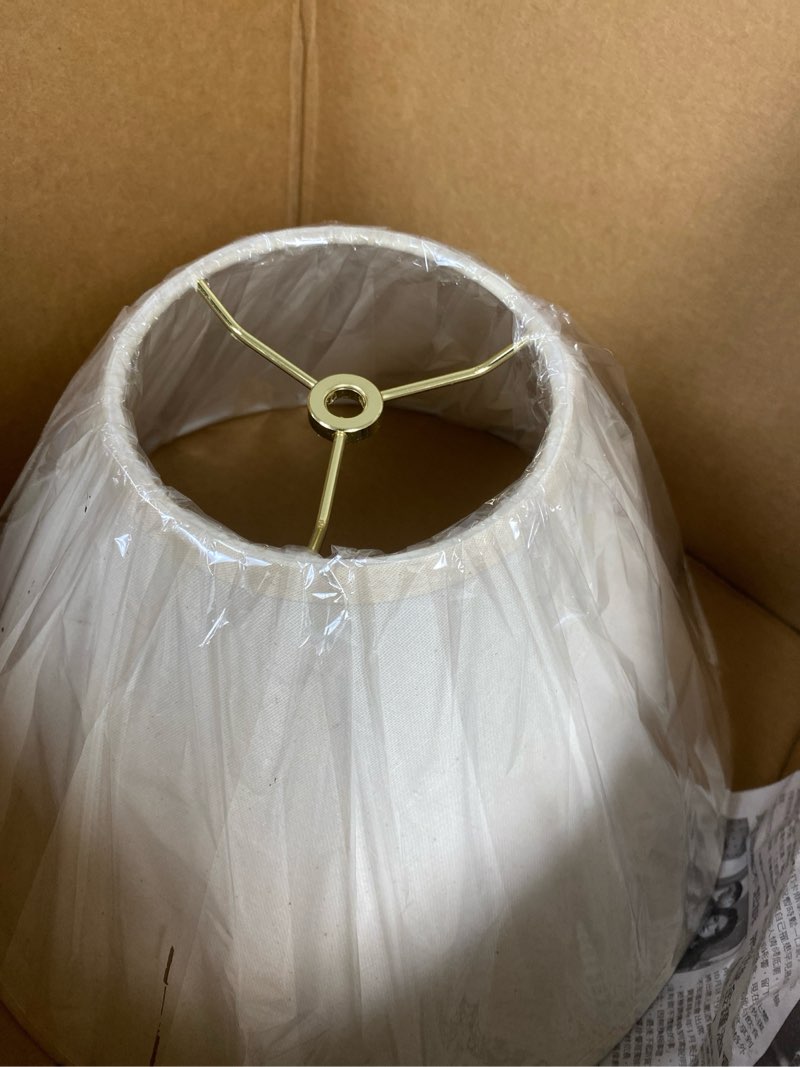 Cal Lighting SH-8108/15-OW Fabric Replacement Shade - Off White