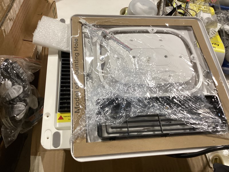 Condition photo showing Good Condition for smart 5-in-1 bathroom exhaust fan with light, 180 cfm, 1.0 sone quiet vent fan, 7 led colors & nightlight, heater, bluetooth speaker & remote control for heating, ventilation, and music