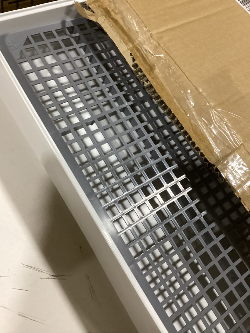 Condition photo showing Good Condition for PODOO Rabbit Large Litter Box, Guinea Pig Training Pan Cage with Toilet Tray, Ideal for Rats, Ferret, Bunny Small and Medium Animals (Medium)