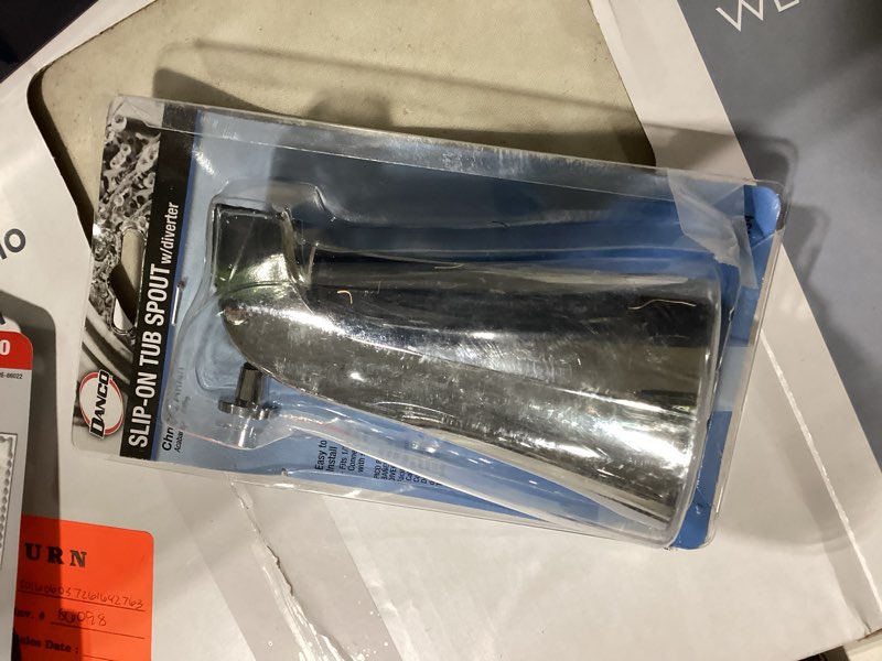 Condition photo showing Good Condition for danco chrome universal fit bathtub spout with diverter