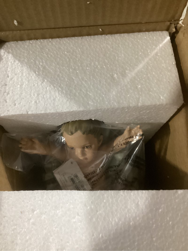 Condition photo showing Good Condition for Joseph's Studio by Roman - Color Baby Jesus Figure for 27" Scale Nativity Collection, 6.25" H, Resin and Stone, Decorative, Collection, Durable, Long Lasting