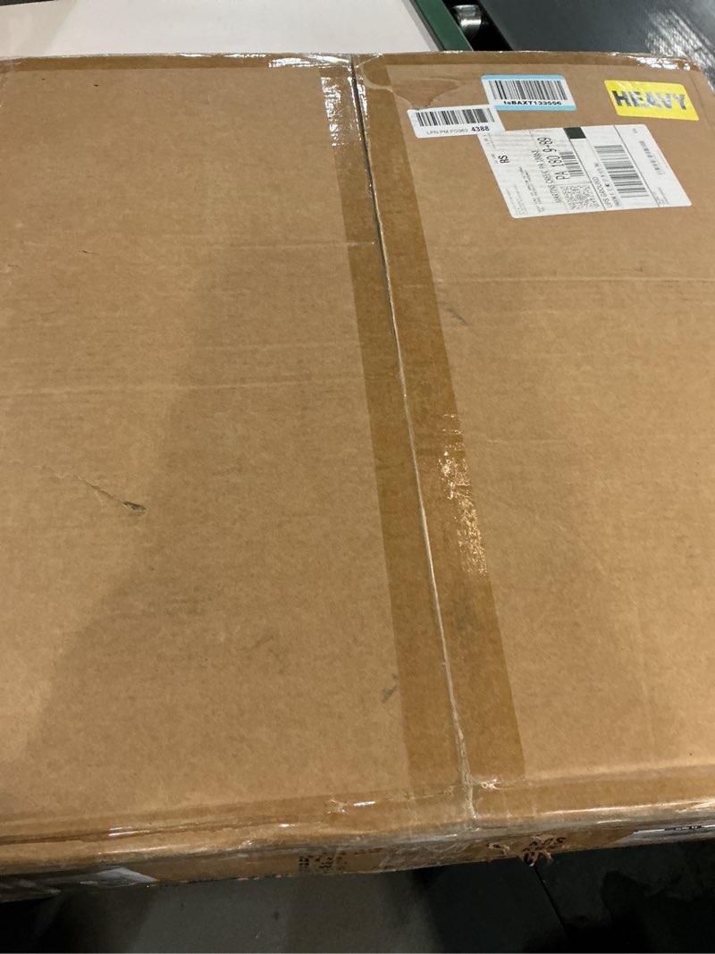 Condition photo showing Good Condition for 24’’ Crystal LED Chandelier 2-Tier with Remote Control Dimmable 3000-6500K Contemporary Luxury Chandeliers Modern Chrome Light Fixture for Dining Living Room Kitchen Island Foyer Entryway Chrome 24''+20''