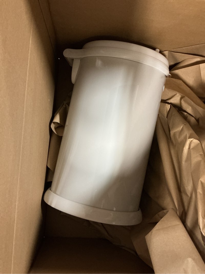 Condition photo showing Good Condition for Diaper Genie Signature Gift Set | Includes Easy Roll Refill with 48 Bags | Holds Up to 2256 Newborn Diapers, Plastic