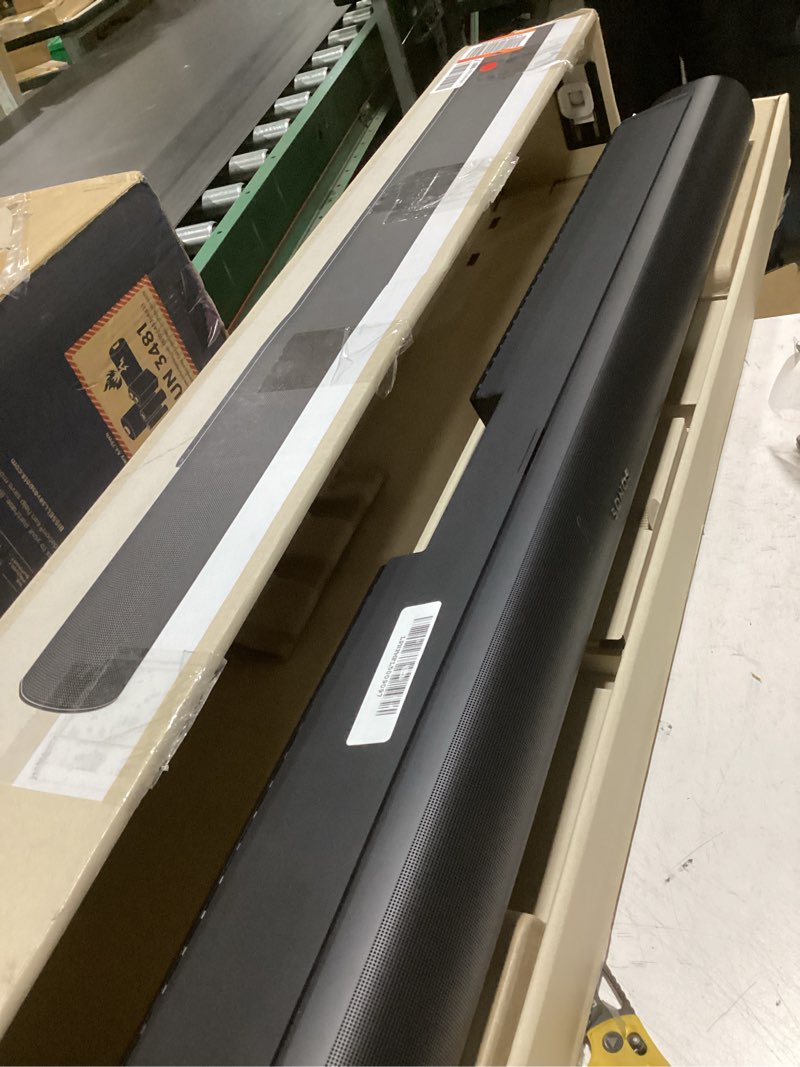 Condition photo showing Good Condition for sonos arc ultra soundbar with dolby atmos and voice control - 9.1.4 surround sound for tv and music - black black soundbar only