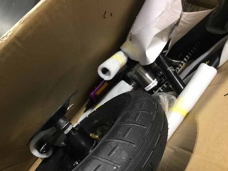 Condition photo showing Good Condition for in PRO Model with 3pc Crank or Assault Model with 1 pcs Crank - Prime BMX Collection Riot-ricochet   Similar, but not exact. Grey body, purple pedals and grips