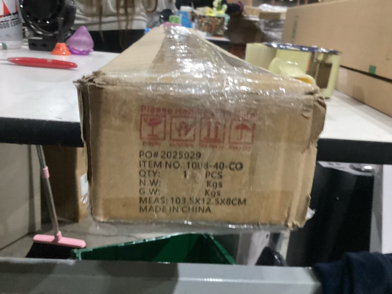 Condition photo showing As Is for fengkiop Brushed Gold Vanity Light 40 Inch Modern Bathroom Light Fixtures 23W Wall Vanity Lamp Over 