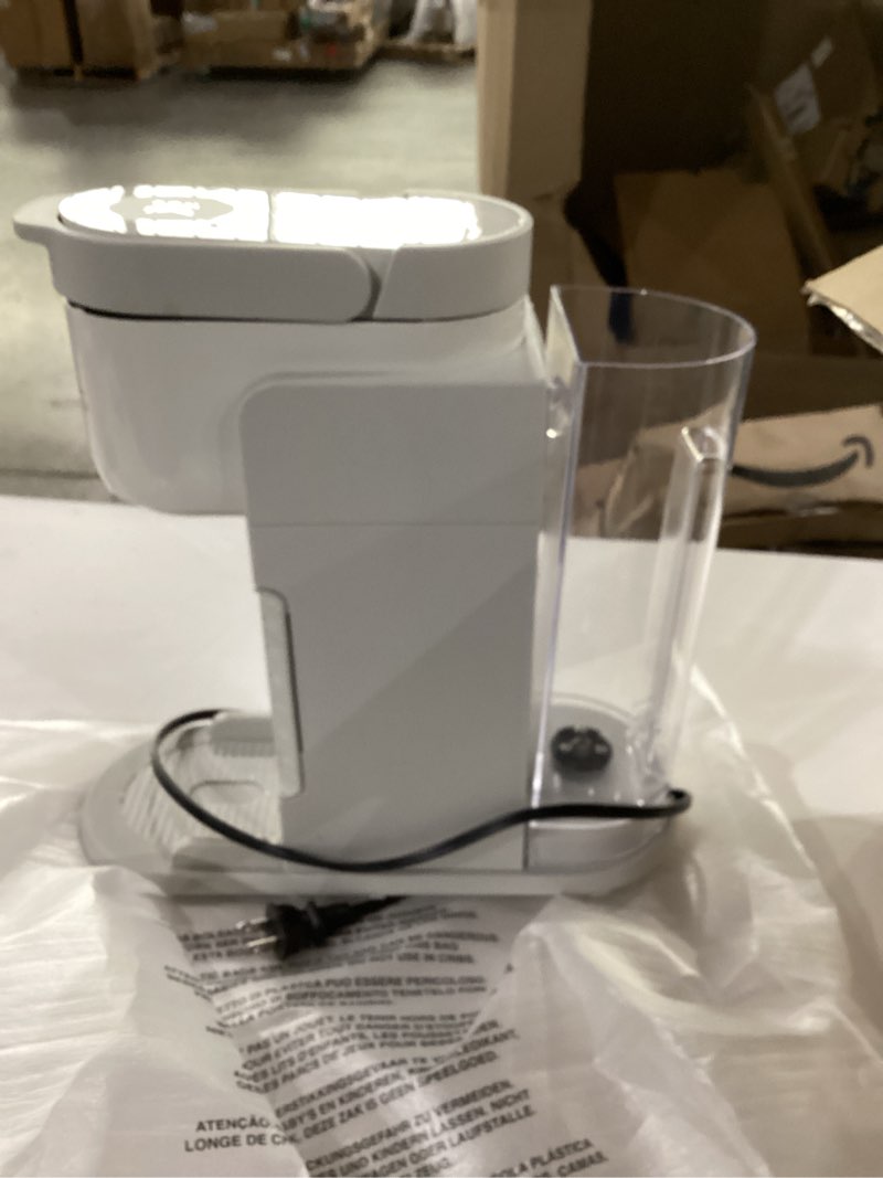 Condition photo showing As Is for Not tested ***Keurig K-Supreme Single Serve K-Cup Pod Coffee Maker, MultiStream Technology, 4 Brew Sizes, 66oz Dual-Position Removable Reservoir, White White Coffee Maker