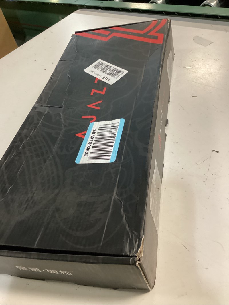 Condition photo showing New/Like New for ajazz ak980 v2 pro wireless mechanical keyboard, 10000mah battery & dual 8000hz polling rate,tri-mode gaming keyboard with smart display/knob, hot swappable for win/mac (purple,lychee switch)