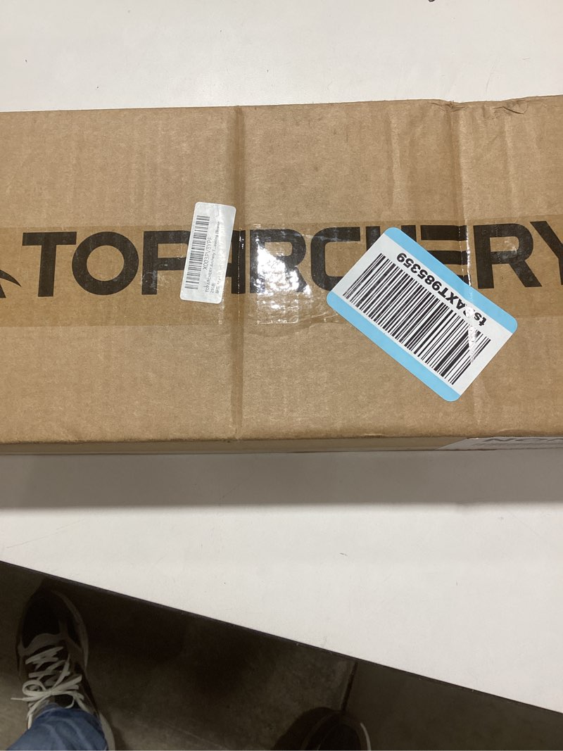 Condition photo showing New/Like New for TOPARCHERY Archery 57" Takedown Youth Recurve Bow Hunting Black Long Bow for Beginner Teenagers Right Left Hand Black - Draw Weight 20lbs 30lbs 40lbs