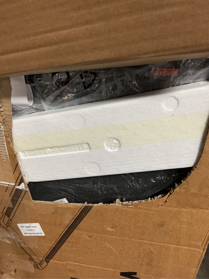 Condition photo showing As Is for Walking Pad Treadmill, WALKWAKE 8% Incline Walking Pads, Compact Under Desk Treadmill for Home, 330lb Capacity 2.5HP Running Machine for Walking Jogging with LED Display Dark Yellow