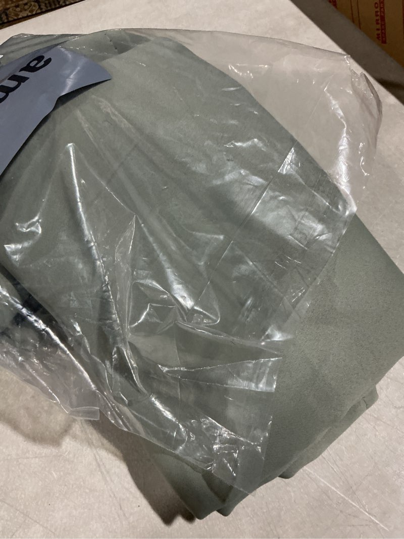 Condition photo showing Good Condition for NICETOWN Insulated Room Darkening Curtain Panels - (Greyish Green Color) W52 x L54, 2 Pieces, Room Darkening Window Treatment Drape Panel Greyish Green 52"W x 54"L (Pack of 2)