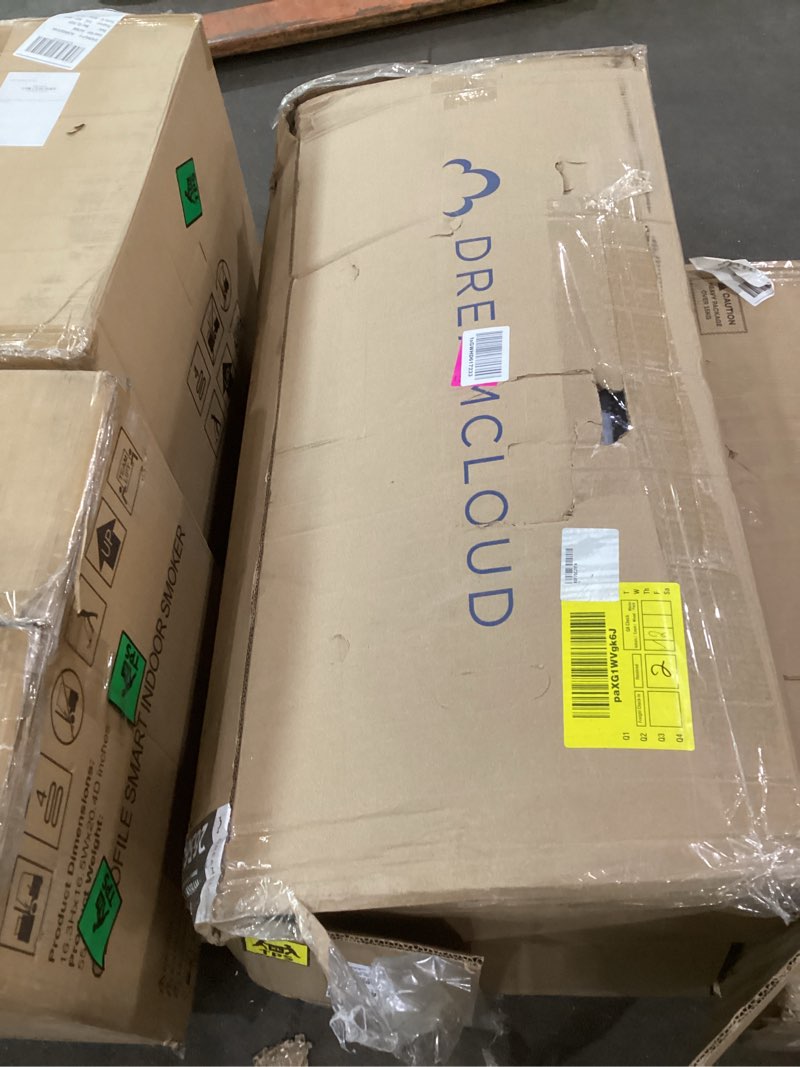 Condition photo showing New/Like New for DreamCloud Luxe 14" King Mattress - Luxury Hybrid Gel Memory Foam - 365 Night Trial - Back Pain Relief - Fiberglass Free - Forever Warranty - Mattress in a Box - CertiPUR-US Certified
