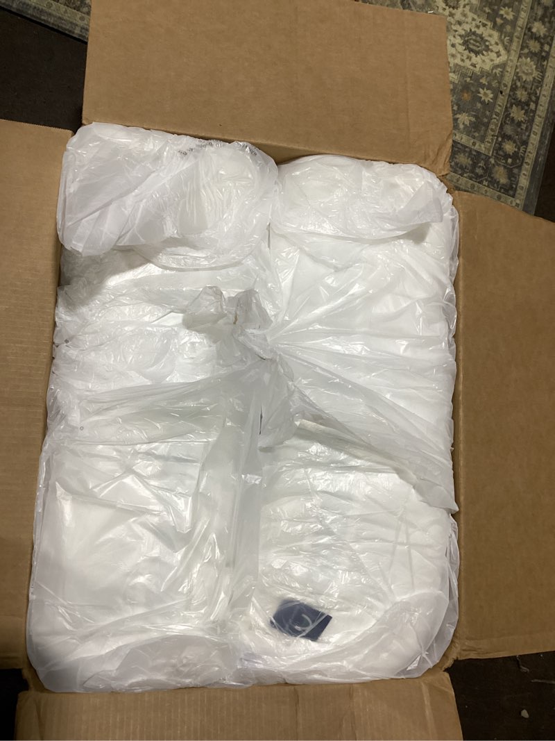 Condition photo showing Good Condition for ACCURATEX Side Sleeper Pillow for Side and Back Sleepers-100% Cotton Cover Filled with Down Alternative,King Bed Pillows for Shoulder,Neck & Head Support,Adjustable Shredded Memory Foam Pillow Crescent White King