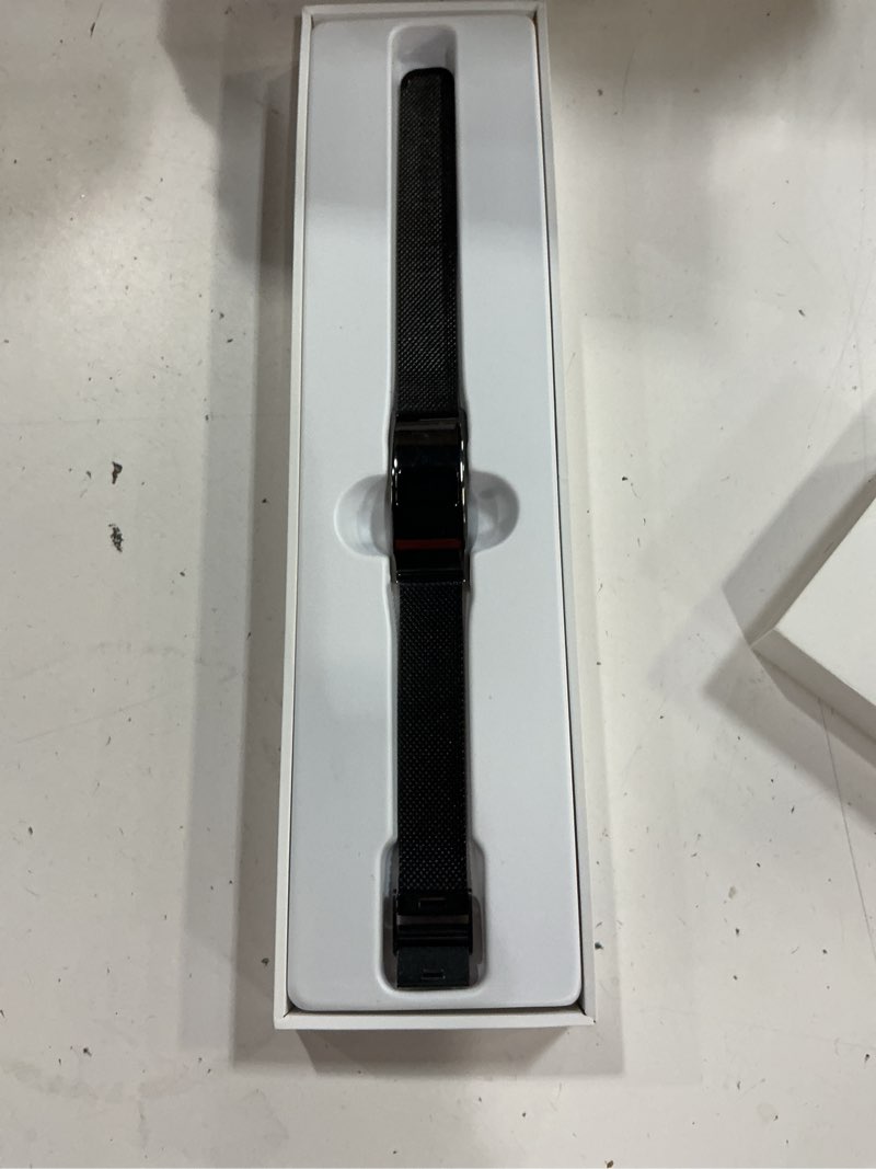 Condition photo showing New/Like New for smart bracelet, subscription-free 24/7 health tracking, heart rate, spo2, hrv & sleep tracker with ipx8 waterproof, wearable activity & fitness tracker, 7-day battery, 2 bands (black)