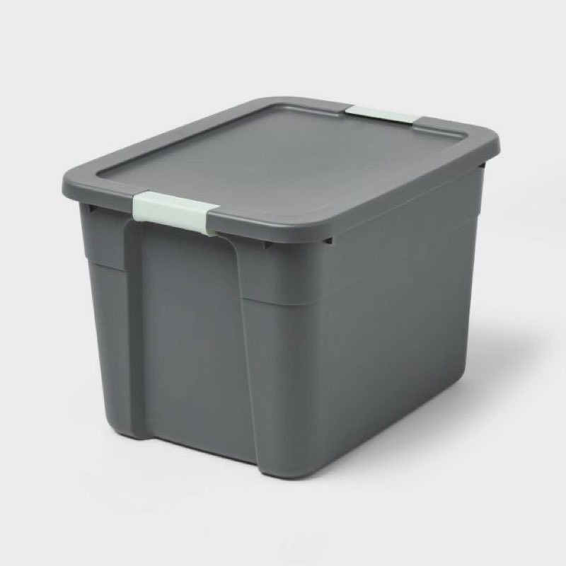  Latching Storage Tote 20 gallon - Brightroom (6 PACK)