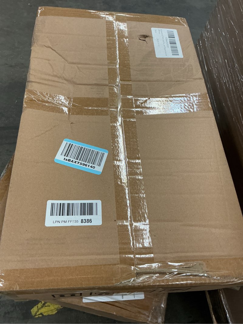 Condition photo showing New/Like New for Kitstorack Pull out Cabinet Organizer, Expandable(12"-20") Heavy Duty Slide out Drawers Fixed with Adhesive Nano Film for Pots, Roll out Shelf Storage for Kitchen Base Cabinet Organization(White) White 21"D×12"-20"W(1 Pack)