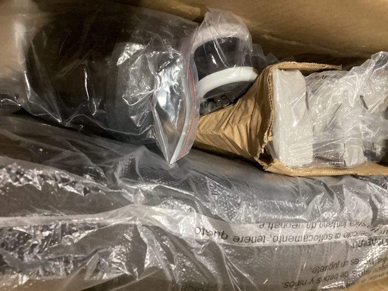 Condition photo showing Good Condition for Black Minimalist Swivel Stool with Wheel Perfect for Work SPA Shop Massage Height-Adjustable and Cost-Effective Rolling Stool Chair with Square Seat