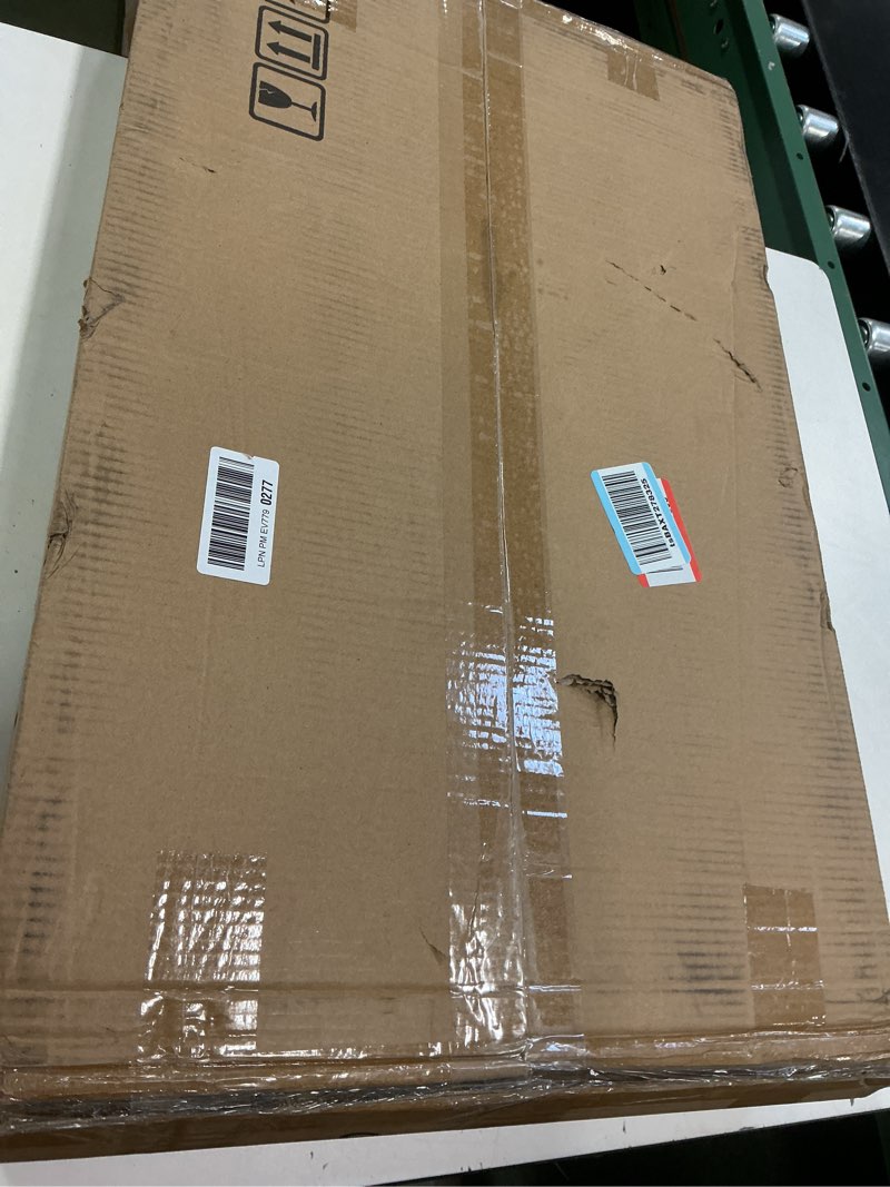 Condition photo showing Good Condition for Amazon Basics Durable, Foldable Metal Wire Dog Crate with Tray, Single Door, 30 x 19 x 21 in, Black 30.0"L x 19.0"W x 21.0"H Single Door w/ Divider