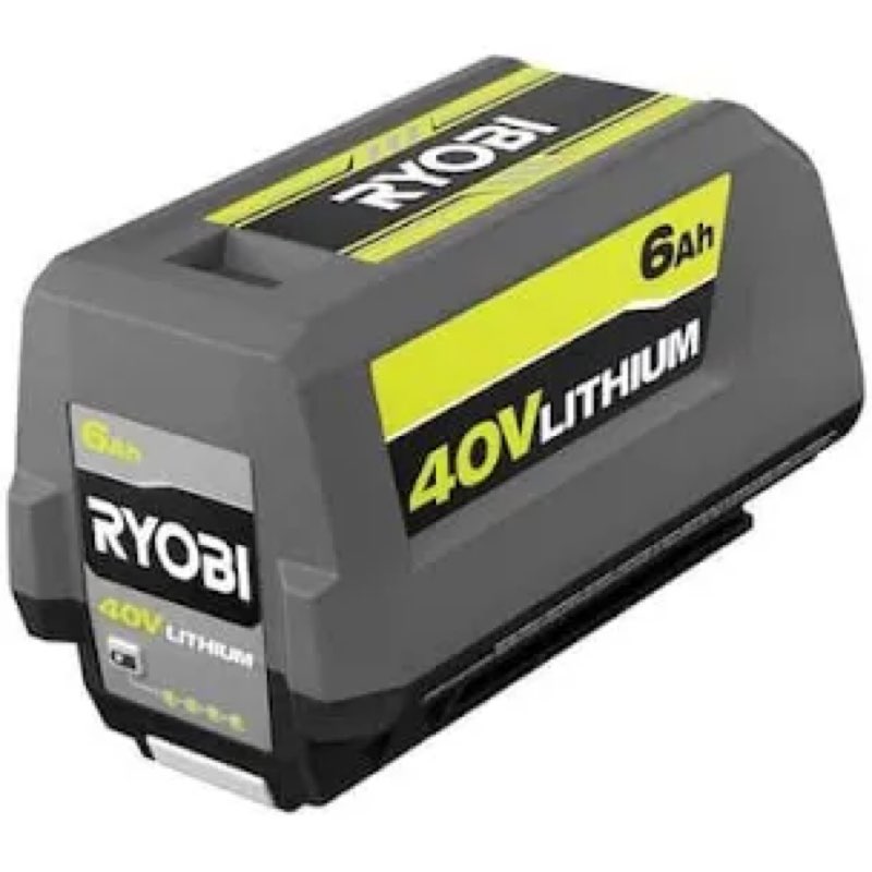 ryobi 40v lithium-ion 6.0 ah high capacity battery