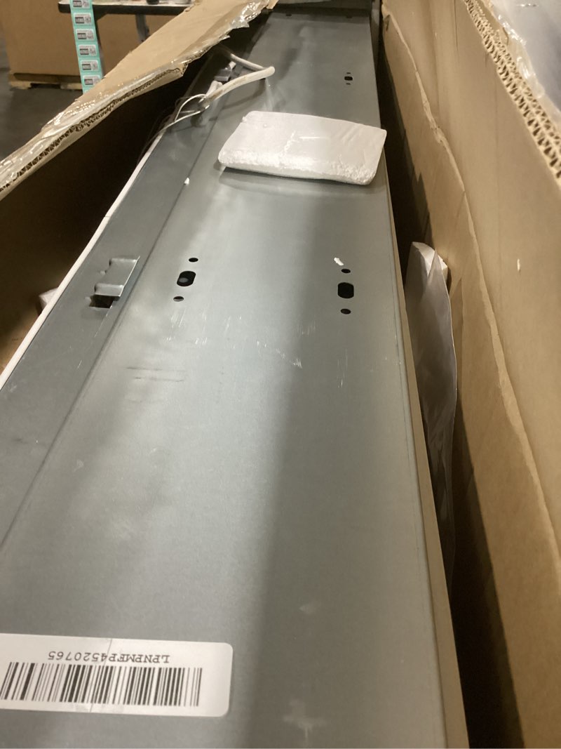 Condition photo showing As Is for DuraSteel Wall Mounted Air Curtains for Doors Commercial - 60 Inch White Fly Fans - Super Power Over Door Fan with MS Switch - Sliding Under Door Fans to Move Air Curtain Blower Keep Flies Bugs Out Titan-2 60" (inch) White