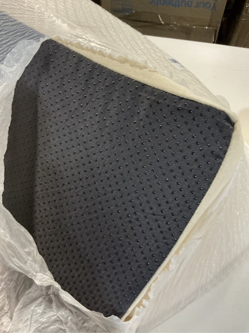 Condition photo showing As Is for bedsure orthopedic dog bed medium size dogs - washable medium dog cat bed waterproof, comfort pet couch sofa with washable removable cover, pets bed with nonskid bottom, ivory, 28" 28"l x 23"w x 6.5"th beige
