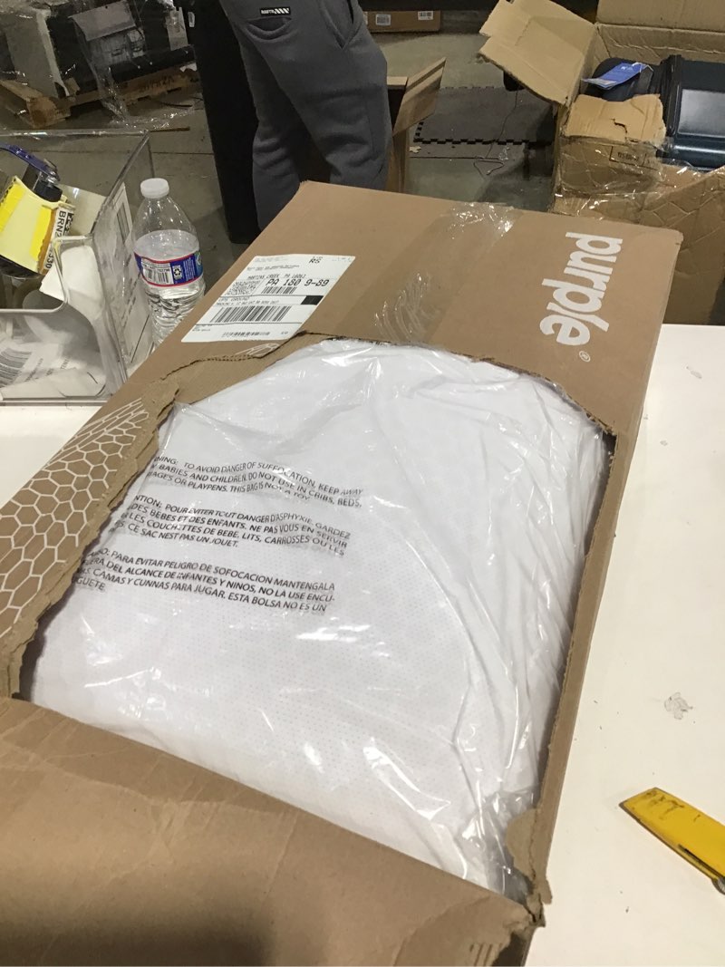 Condition photo showing As Is for Purple Harmony Pillow - Standard Tall, Greatest Pillow Ever Invented, 360º Hex Grid & Talalay Latex Core - No Pressure Support, Stays Cool, Luxurious Comfort
