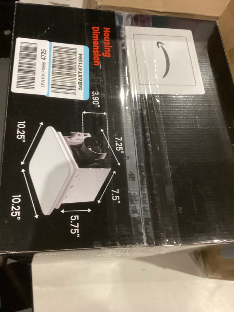 Condition photo showing New/Like New for Fitop Bathroom Exhaust Fan with Light, 110 CFM 43W 1200LM Ceiling Mount Shower Ventilation Exhaust with Light, 1.0 Sones Bathroom Vent with Light, Bathroom Fan LED Light 3000K/4000K/5000K White
