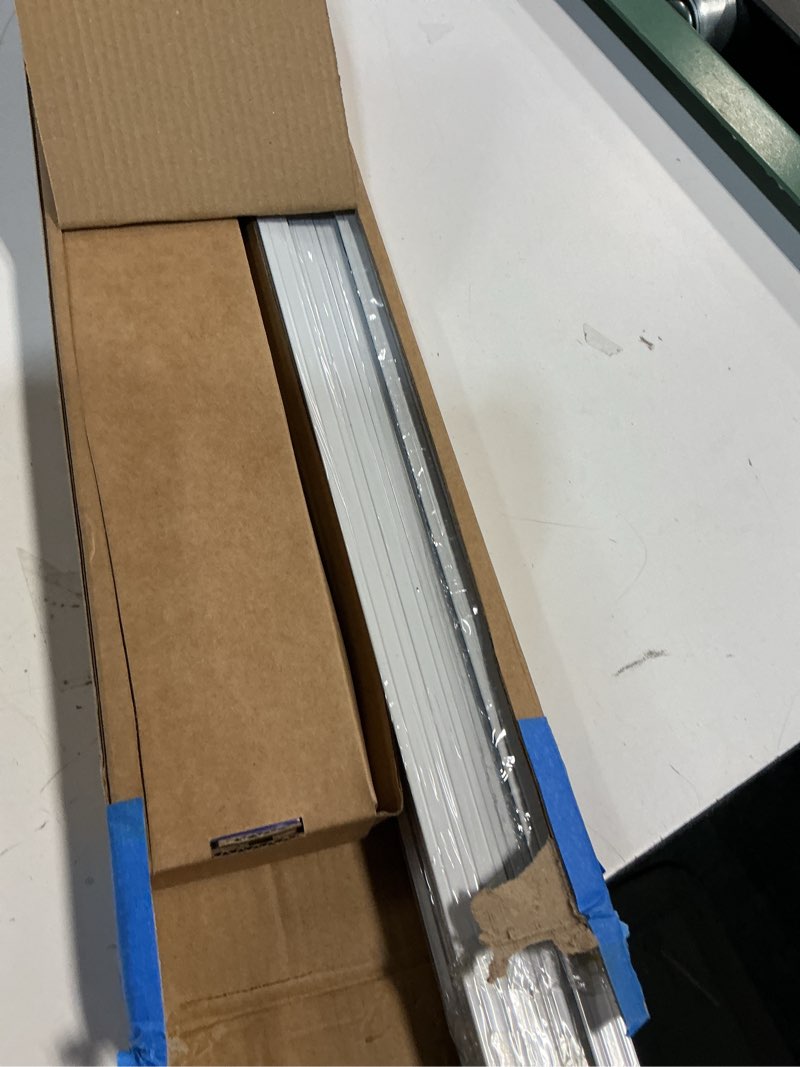 Condition photo showing Good Condition for Aluminum Flexible Ceiling Curtain Track – 3ft-13.1ft / 4m Bendable Wall/Ceiling Mount Rail, Smooth Glide System for Bay Windows, RVs, Room Dividers, Showers – Easy Install & Custom Fit ['White'] ['3ft-13.1ft']