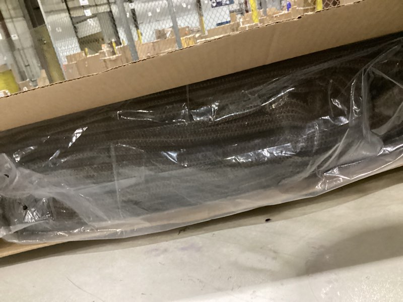 Condition photo showing New/Like New for Patio 8' x 50' Fence Privacy Screen Brown Heavy Duty Windscreen Fabric Mesh Fencing Porch Screens, Outside Lattice Panels Chain Link Fences Deck Railing Cover for Outdoor Wall Backyard Balcony Pool 8' x 50' Brown