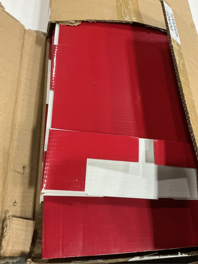 Condition photo showing As Is for Valentine's Kissing Booth 54 x 28 in Valentines Photo Prop Kissing Booth Stand Cardboard Cutout Decorative Sign for Carnival Romantic Wedding Party Outdoor Decorations(Classic)