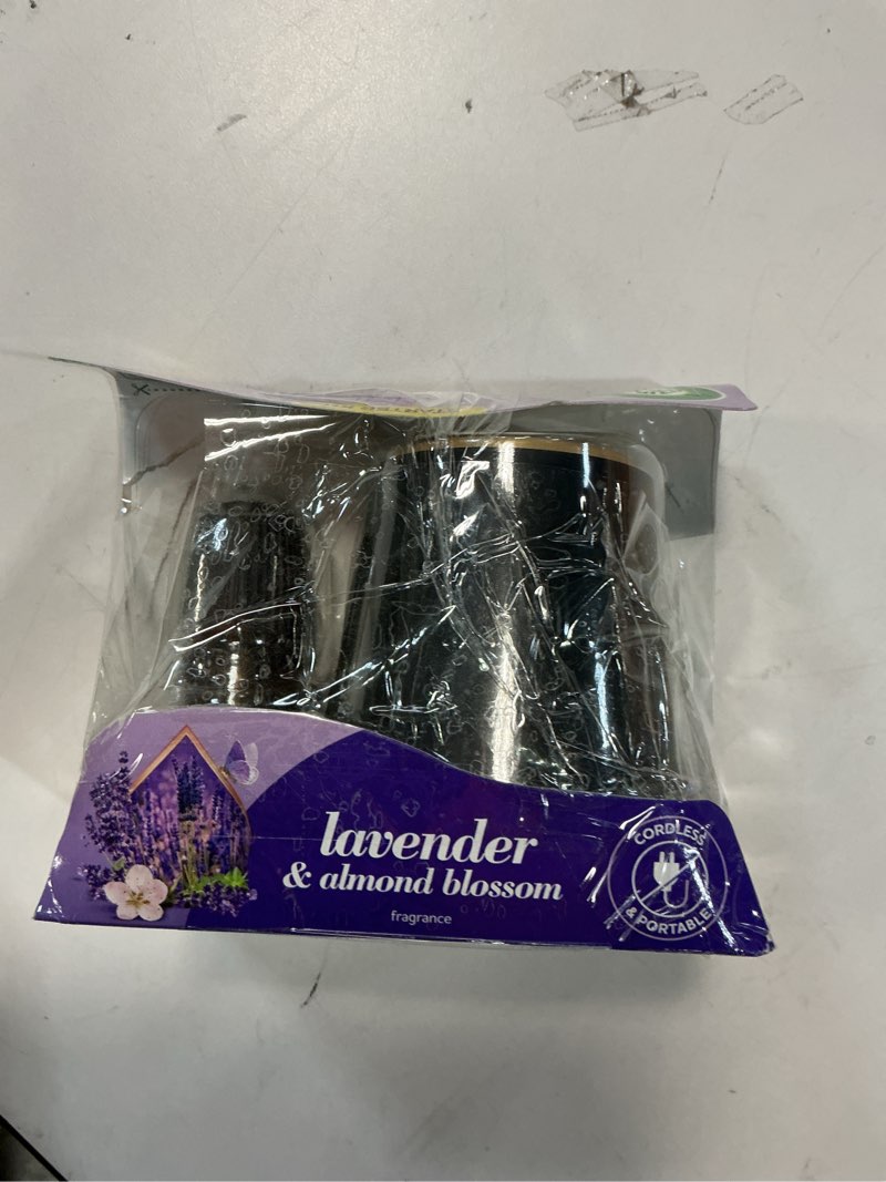 Condition photo showing Good Condition for air wick lavender & almond scent air freshener starter kit 0.67 oz liquid 1 pk
