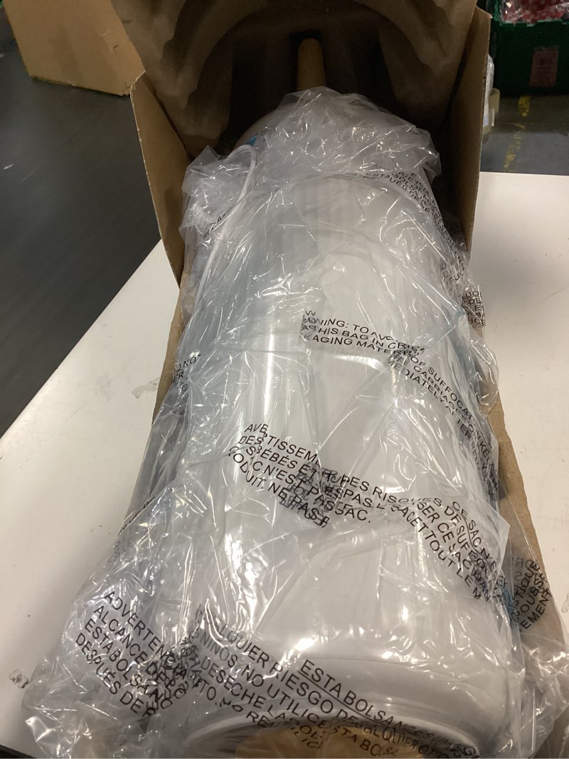 Condition photo showing Good Condition for Homedics Ultrasonic Humidifier - Large Deluxe Air Humidifiers for Bedroom, Plants, Office - Top-Fill 1.47-Gallon Tank, Cool Mist, Essential Oil Pads and Built-In Timer, 3 Speed Settings, White