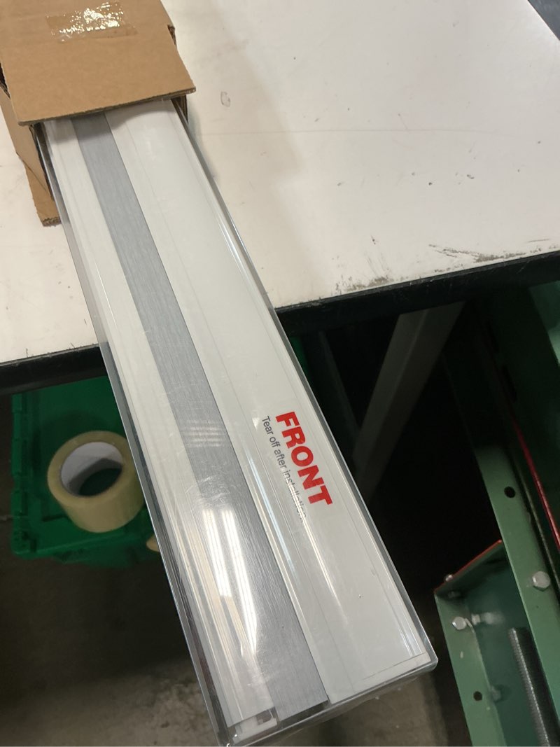 Condition photo showing Good Condition for changshade cordless cellular shades, blackout honeycomb shades for windows, pull down pleated blinds, easy to install for indoor windows and french doors,27" w x 50" h, white blackout white 27"w x 50"h