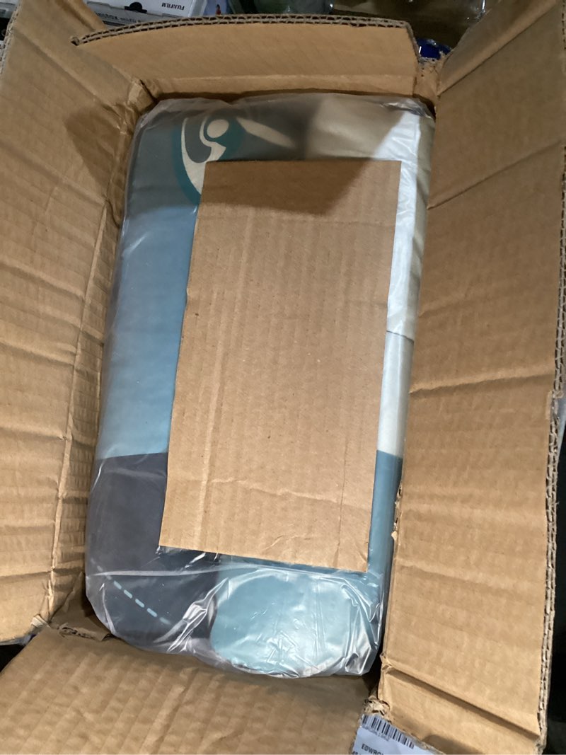 Condition photo showing New/Like New for jay franco kids comforter set includes sheets and pillow covers - soft and cozy bed set for stylish room decor, blue - star wars 01, 7 piece queen bedding blue - star wars 01 7 piece queen