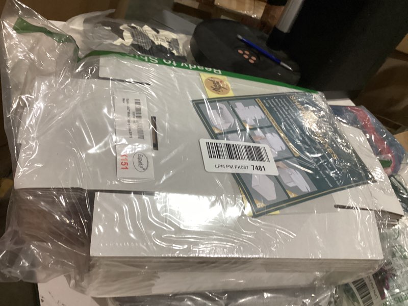 Condition photo showing As Is for Eupako 7x5x2 Shipping Boxes Small Corrugated Cardboard Box - 25 Pack White Mailing Boxes for Packaging Small Business, Mailer Box 7x5x2 Inches White