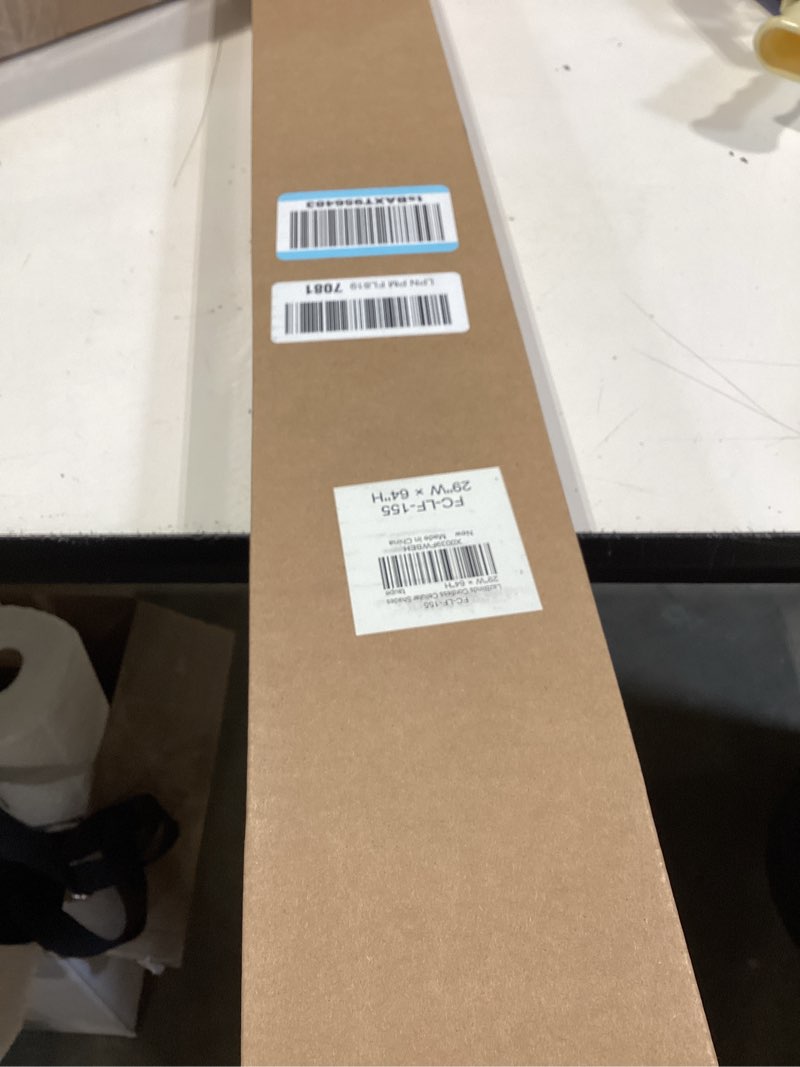 Condition photo showing New/Like New for lazblinds cordless cellular shades, light filtering honeycomb shades for home, thermal insulation noise reduction blinds for windows, 29'' w x 64'' h, taupe light filtering-taupe 29'' w x 64'' h