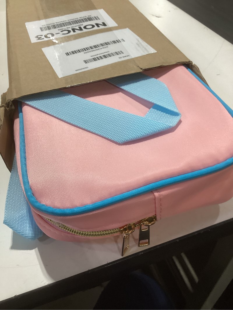 Condition photo showing Good Condition for mah jong game set (includes 4pcs mahjong racks and mahjong rack bag 21 x 6.5 x 2 inch mahjong-rack storage bags, mahjong-racks with pushers for full tiles set-blue pink