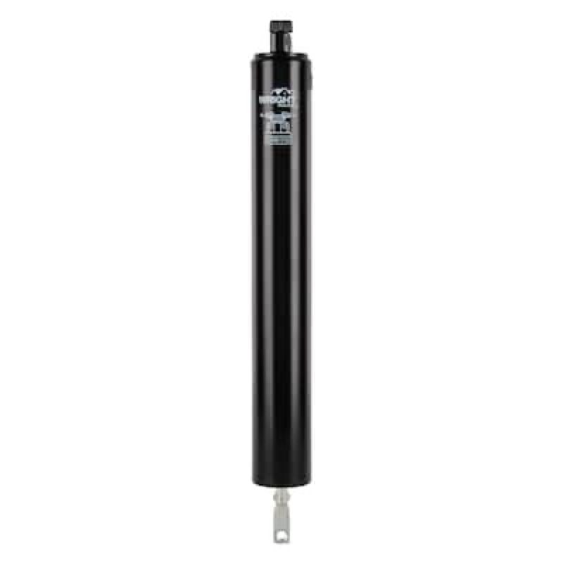 wright products 10.5-in heavy duty adjustable black aluminum hold open