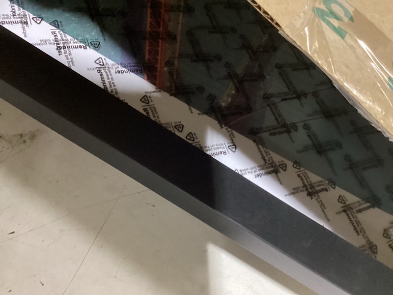 Condition photo showing Good Condition for pealsn 20x24 picture frame, display pictures 16 x 20 with mat or 20 x 24 without mat for wall mounting display, poster frames, black. black 20x24
