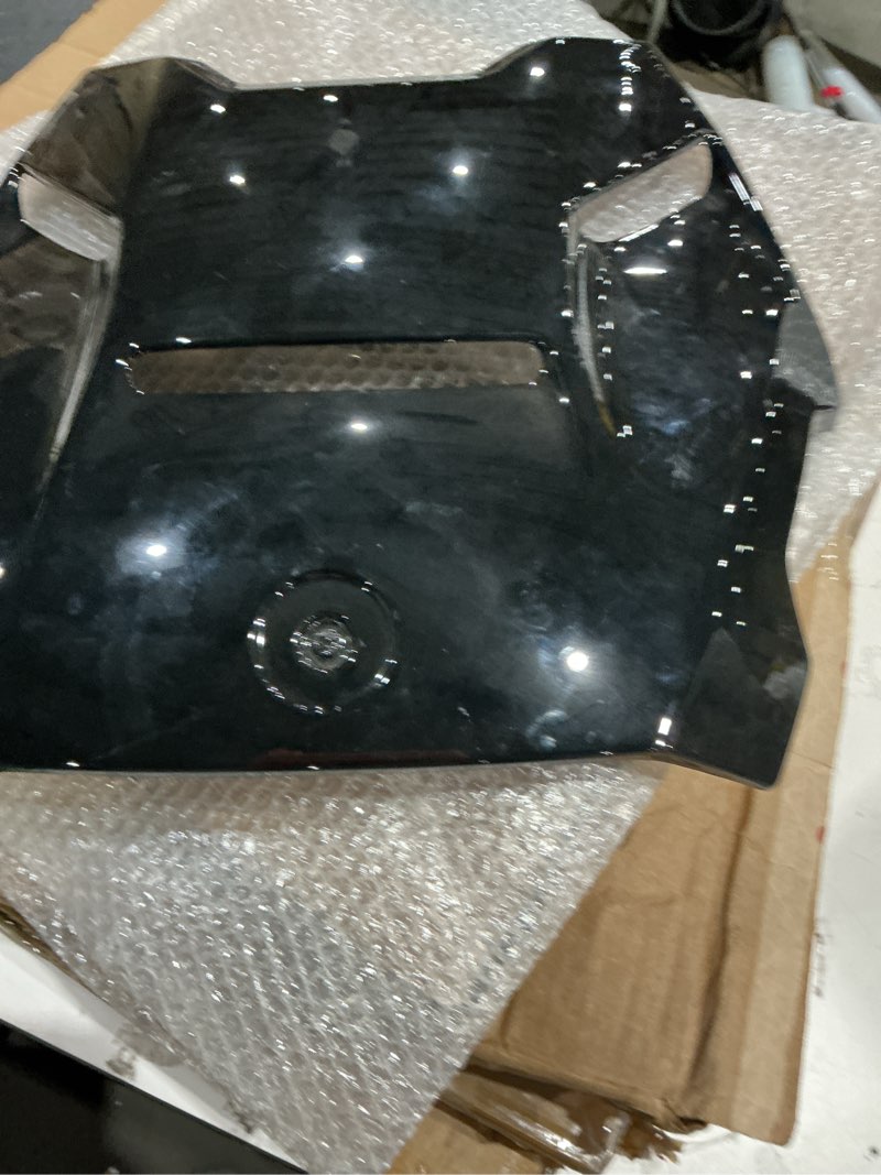 Condition photo showing As Is for sautvs hood scoop for can-am ryker 600 900 sport rally | black epic turbo hood cover panel, high-grade plastic, corrosion-resistant, precise fitment, easy install, #219400877