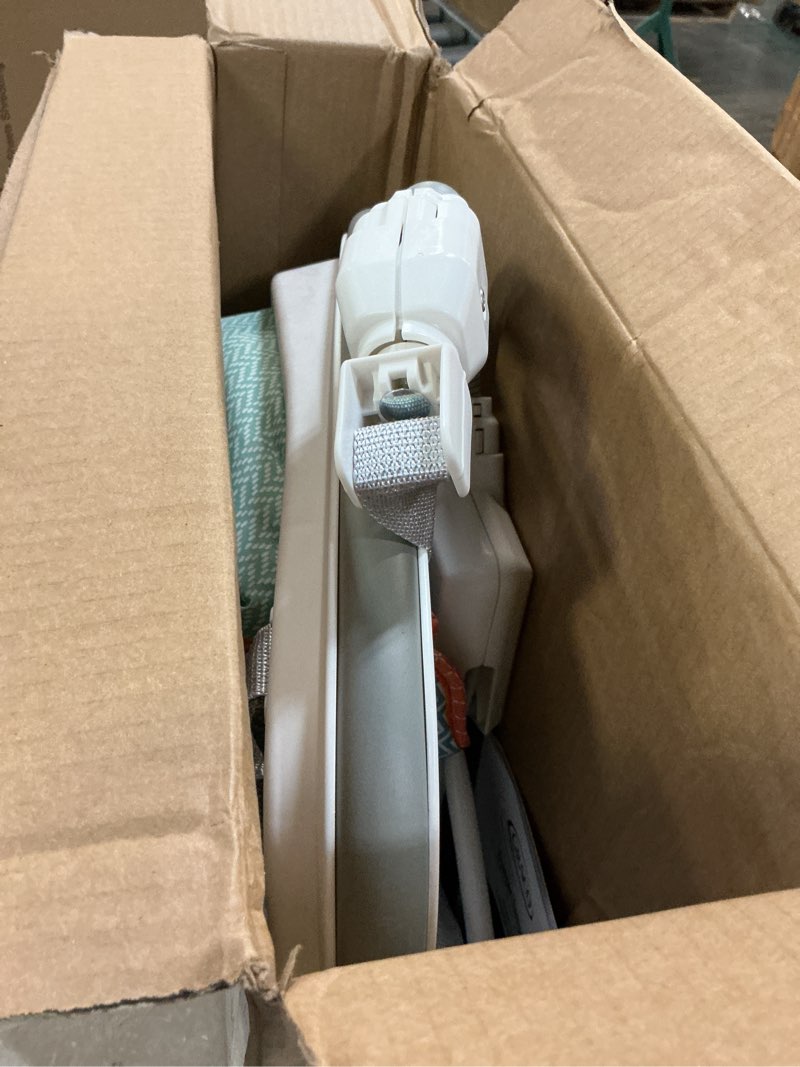 Condition photo showing As Is for Graco Bumper Doorway Jumper for Baby, Bounce Seat with Machine Washable Pad, Adjustable Height Baby Jumper, Play Tray for Toys, Caravan