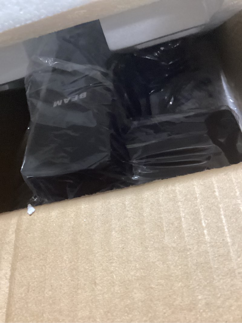 Condition photo showing Good Condition for 350W 7R Beam Moving Head Light with RGB LED Strip,DMX512 Control Sound Activated Prism Fog Rainbow Effect,48 Prism & 14 Gobos 14 Colors,Auto Correction for Stage DJ Concert Theater(1Pack)