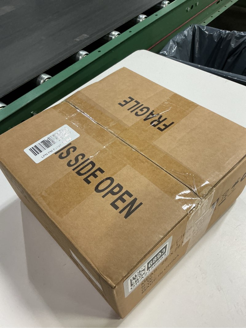 Condition photo showing New/Like New for XZHGCEE Pendant Lights Kitchen Island: Amber Glass Hanging Light Fixture with Rotating Switch, E26 Base - Modern Lighting for Dining Room, Bedroom & Living Room Amber Hardwire