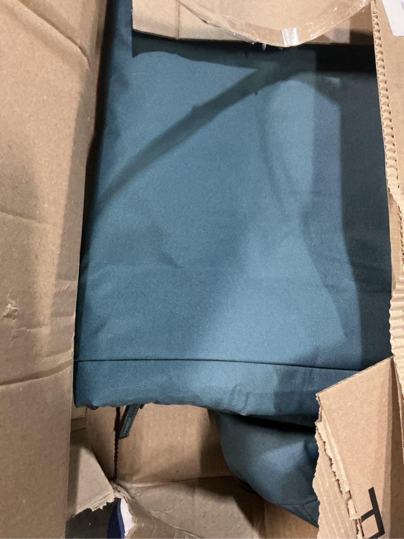 Condition photo showing Good Condition for clevermade convertible laundry hamper bag - ocean dark charcoal holds 43l / 40 lbs 2 compartments - storage with handles for home organization blue 2 compartment