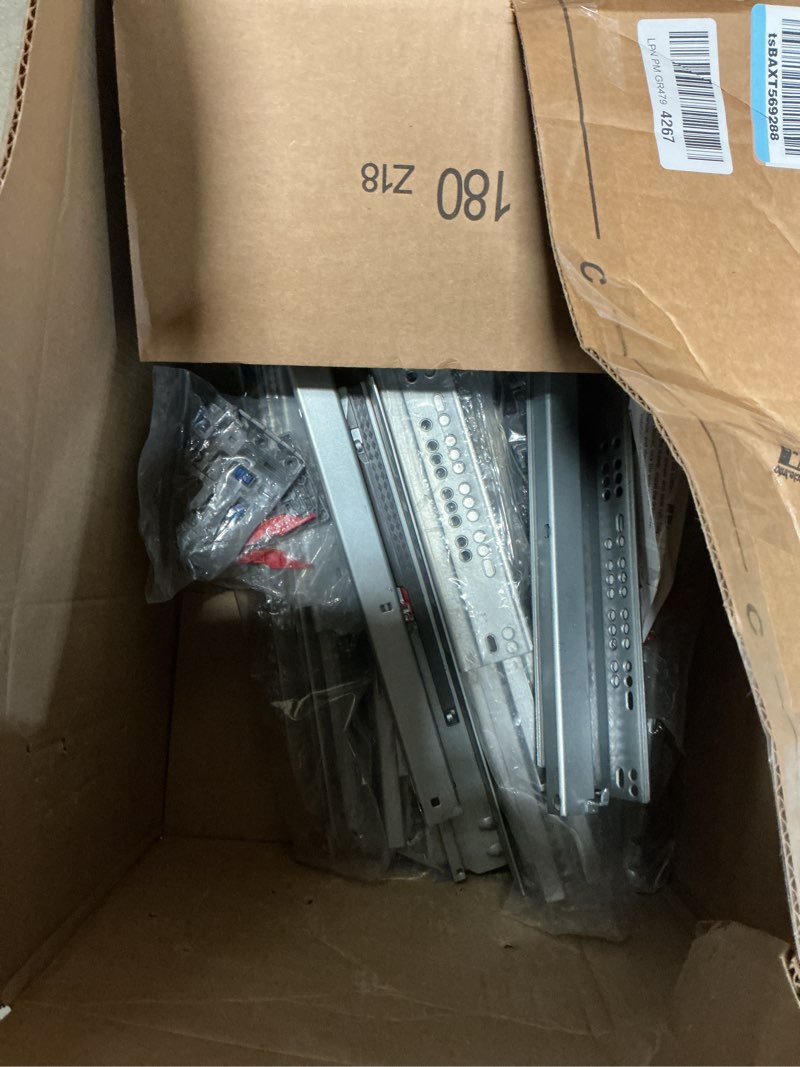 Condition photo showing Good Condition for 20 inch 6 pair undermount soft close drawer slides full extension drawer glides runners with 3d locking device for frameless cabinet 20 inch-6 pair