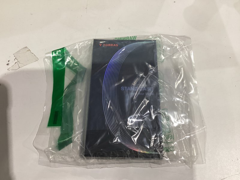 Condition photo showing New/Like New for TORRAS Q3 Spin for iPhone 17 Case with 360 Magnetic Stand, Fit for MagSafe, Non-Yellowing Kickstand Case for iPhone 17 Phone Case with Camera Control Cover, Hard PC Protection, Clear for iPhone 17 Clear